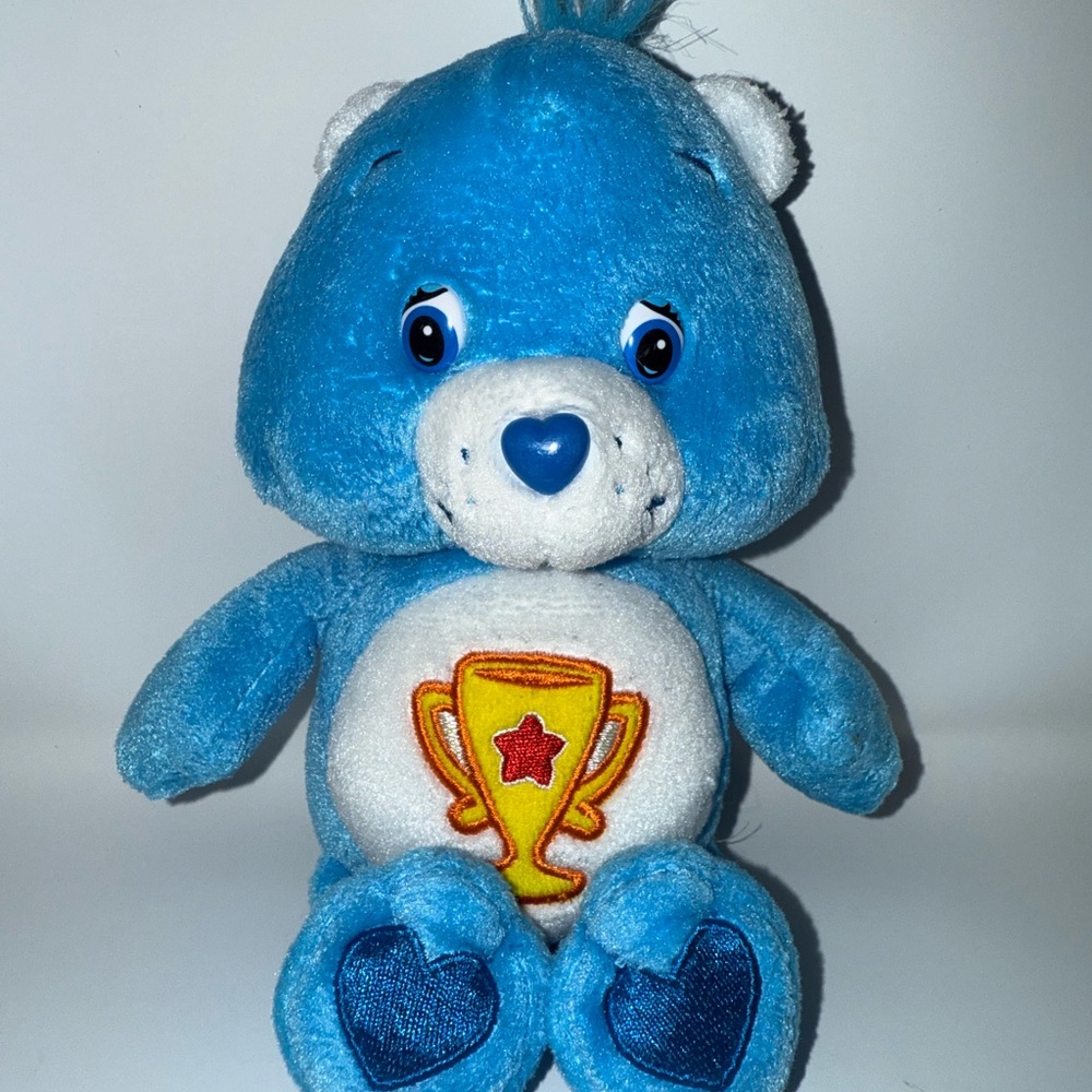 Vintage 2003 Care Bears 8” Champ Bear